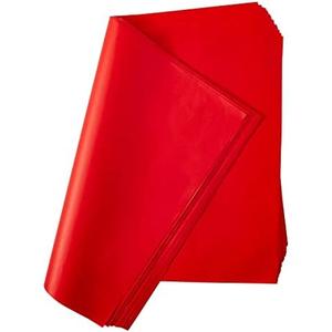Juvale Red Tissue Paper Bulk Set - Dark Red 15 x 20 in - 160 Sheets for Gift Wrapping & Crafts - Thick 2-Ply Tissue Paper Sheets for Food & DIY