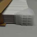 Art3d 10-Sheet Faux Marble Peel and Stick Backsplash Tile for Kitchen Wall Bathroom Countertops, 11.4 inch x 9.1 inch Stick-on Glazed-Ceramic Finish Resist to Water, Heat and Scratches, White