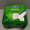 FitRight Ultra Adult Diapers, Disposable Incontinence Briefs, Leak-Proof Diaper, Absorbent Briefs For Men and Women, Maximum Protection, Medium, 32  44 in, 20 briefs per bag