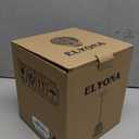 ELYONA Woven Pendant Lights, 7 Rustic Rattan Hanging Lamp Adjustable Handwoven Basket Shade, Boho Pendant Light Fixtures for Kitchen Island, Dining Room, Bedroom, Farmhouse Bar, Foyer Hallway, Brown