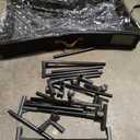 Under Bed Storage with Wheels 2-Pack, Under Bed Storage Containers 60L Clear Lids, Rolling Storage Drawers for Clothes Shoes Blankets, Underbed Organizer Bins(32" L x 17.3" W x 7.2" H)