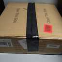 DDLLDESHI 6-Light Glass Globe Sputnik Chandelier Modern Matte Black and Gold Ceiling Light Fixture Vintage Hanging Chandeliers for Farmhouse Living Room, Kitchen Dining Room Bedroom