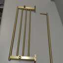 Alise Towel Racks for Bathroom Wall Mounted,24 Inch Bathroom Towel Rack with Tower Bar,Double Towel Racks for Bathroom,SUS304 Stainless Steel Bathroom Towel Holder Brushed Gold