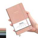 SUNEE 2026 Planner - Daily Planner 2026 for Productivity | Weekly & Monthly Goal Achievement System with One Page Per Day Layout, A5 Hardcover (5.6" x 8.4"), January to December 2026,Pink