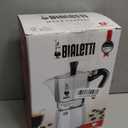 Bialetti - Moka Express: Iconic Stovetop Espresso Maker, Makes Real Italian Coffee, Moka Pot 9 Cups (14 Oz - 420 Ml), Aluminium, Silver