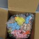 LUKBERA 28Packs Plush Animals Keychain, Stuffed Animals Keychain Toys for Easter Egg Fillers Classroom Exchange Gifts Goodie Bag