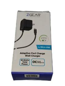 ZGEAR Adaptive Fast Charge Wall Charger For Micro USB