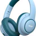 acer Kids Headphones Wired for School - Over Ear Design, 85/94dB Safe Volume Limit, 3.5mm Jack Foldable Headphones for Toddler Boys Girls Classroom Yoto Player Chromebook Travel Green