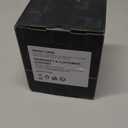 Telepepe Heated Ear Warmers, Foldable Ear Muffs for Men Women, Portable & Lightweight, 3 Heating Modes, Perfect Gifts in Winter for Skiing, Running, Cycling, Camping or Outdoor Working (Black)