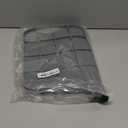 Dish Drying Mat for Kitchen Counter, with Built-in Drain Lip, Food-Grade Silicone, Easy Clean Pad for Countertop Protection, Multi-Functional Use (18x11.8, Grey) (Gray)