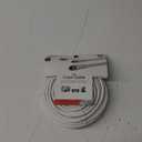 General Electric 33605 RG6 Coaxial Cable, 50ft (White)