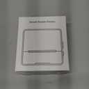 iDPRT Mini Sticker Printer, S2 Portable Sticker Maker Machine with 1 Roll Sticker Paper, Bluetooth Print Pods Pocket Printer for Study Notes, Graphics, Students, Kids Gift, Free App (Silver)