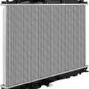 SCITOO Full Aluminum Radiator Replacement for 2006 2007 2008 2009 2010 2011 for Honda for Civic Sedan 1.8L 2922 Plastic Radiator