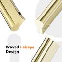 Cobbe 10 Pack i-Shaped Champagne Bronze Cabinet Pulls 7-9/16 inch(192 mm) Hole Centers Kitchen Cabinet Handles Drawer Pulls Kitchen Cabinet Hardware