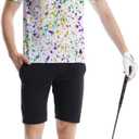 Golf Shirts for Men Funny Polo Short Sleeve Performance Moisture Wicking Quick Dry Mens Hawaiian Polo Shirt (White, M)