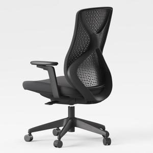 Ergonomic Office Chair Seat Depth Adjustable, Home Office Desk Chair with 3D Armrest, Mesh Office Chairs with Tilt Recline Lock,Thickened Soft Cushion, SGS Certified Gas Lift for Long Hours(Black)