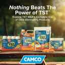 Camco TST MAX RV Toilet Treatment Drop-INs - Control Unwanted Odors & Break Down Waste and Tissue - Safe Septic Tank Treatment - Orange Scent, 30-Pack (41183)