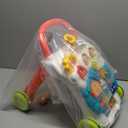 SYNCFUN Baby Learning Walker, 2 in 1 Sit to Stand Learning Toys, Baby Toys 6-12 Months, Educational Present for 1 Year Old, Push Walker Gift with Wheels for Infant Boys Girls