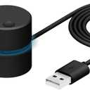 DKE USB PC Volume Control Knob Computer External Volume Remote Button Speaker Audio Multimedia Volume Control Adjuster with One Key Mute Function Support Win7/8/10/XP/Mac/Vista/Android/iOS