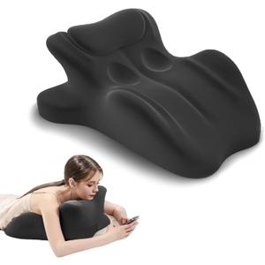 Sweet Spot Pillow,Memory Foam Ergonomic Wedge Pillow,Multi-Functional Memory Foam Lounger Cushion Back Support,27° Angle Perfect Position Ergonomic Support for Back Pain