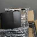 Liuoud Under Sink Organizer 2 Pack, 2 Tier Slide Out Large Capacity Height Adjustable Under Sink Organizers and Storage for Kitchen Bathroom Cabinet, Black