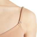 Capezio Women's Camisole Leotard With Adjustable Straps (Beige, S)