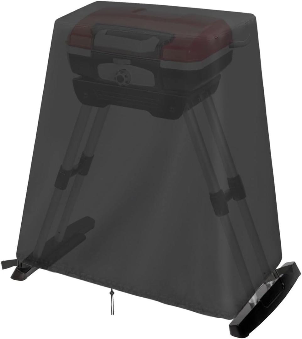 Grill Cover Compatible for Cuisinart CGG-180 Cuisinart Petite Gourmet Portable Gas Grill with VersaStand, Waterproof Outdoor Grill Stand Covers -30 x 20x 29inch