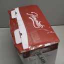 Homemate Heated Blanket Electric Throw - 50"x60" Heating Blanket Throw 1/2/4/6/8 Hours Auto-Off 10 Heat Levels Over-Heat Protection Soft Flannel Sherpa ETL Certification (Red (Striped))