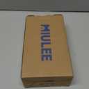 MIULEE Decorative Linen Pillow Covers 20x20 Inch  Boho Farmhouse Neutral Spring Couch Throw Pillows for Bed Pack of 2 Accent Modern Pillowcase Summer Sofa Livingroom Home Decor, Blue Ashes