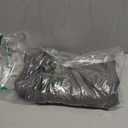 NICETOWN Blackout Short Kitchen Window Curtains for Bedroom - Window Treatment Thermal Insulated Solid Grommet Blackout Drapes for Living Room (Set of 2 Panels, 52 by 45 Inch, Grey)