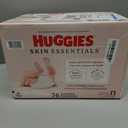 Huggies Size Newborn Diapers, Skin Essentials Baby Diapers, Size Newborn (6-9 lbs), 76 Count, Packaging May Vary