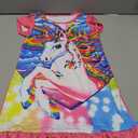 Kid Girls Nightgown Night Dress Unicorn Rainbow Princess Pajamas Sleepwear Nightie