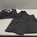 Dokotoo Bikini Set for Women Swimsuits 2026 Swim Skirts with Removable Pads Bathing Suit (Medium, Black)