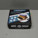 Intelitopia Complete Knife Sharpening Stone Set  Dual Grit Whetstone 400/1000 3000/8000 Knife Sharpener with Leather Strop, Flattening Stone, Bamboo Base, 3 Non-slip Rubber Bases & Angle Guide