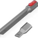 LANMU Crevice Tool Vacuum Attachments Compatible with Dyson V15 V12 V11 V10 V9 V8 V7 Gen5 Outsize Vacuum Cleaner, Narrow Nozzel Replacement Parts for Hard-to-Reach Space