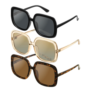 miyya Oversized Polarized Sunglasses Women, Trendy Retro Sun Glasses for Women 2025, Oversized Shades
