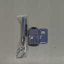 for Honda Key Fob Cover with Keychain, Car Key Case Shell Protector for Honda Accord | Civic | Pilot | CRV Passport Insight EX Fit Odyssey | 2015-2021 | 5 Buttons, Blue