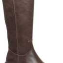 Pierre Dumas Women's Knee High Boots Chunky Block Low Heel Long Boots Zipper, Size 11