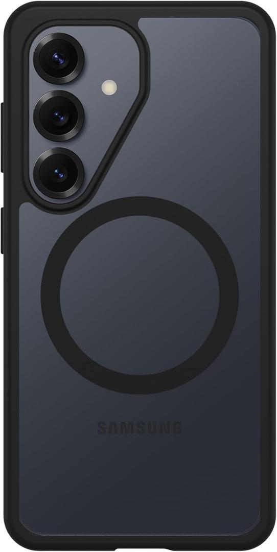OtterBox Samsung Galaxy S26 Profile Series Case - Black Crystal, Frosted Finish, Ultra-Thin, Stylish Minimalist Samsung Galaxy Phone Case