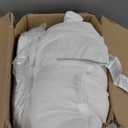 Amazon Basics Down-Alternative Pillows for Stomach and Back Sleepers, Soft Density, Machine Washable, 20 x 36 inches, White, 2-Pack