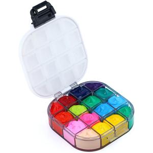 Transon Paint Saver Storage Palette Box 16well Portable Airtight Black