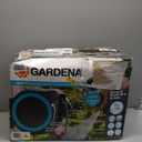 GARDENA (18630) Retractable Garden Hose Reel 115' x 1/2" Wall Mounted, Automatic Retraction & Length Lock for Easy Watering. Heavy Duty Swivel Bracket 180°, Includes Nozzle. Made in Europe