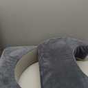 HOMBYS Adjustable Size BBL Pillow After Surgery for Sleeping,High Density Foam Butt Pillow,Brazilian Butt Lift Pillow Post Surgery Recovery for Sleeping,BBL Chair with Hole (Dark Grey)