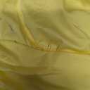 YBSKG Women Sexy Tube Top Silk Dress Strapless Ruched Waist Ruffle Tiered Layer Mini Dress Party Short Dresses (Yellow, S)