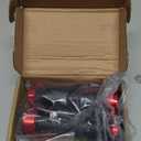 Grip Sleeves Fit for Motorcycle Turn Throttle Grips Rubber Anti-Slip for SX SXF XC XCF XCW EXC EXCF 125 150 250 300 500 Motorcycle Handlebar (Red)