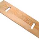 Slide Transfer Board with Handles,Made of Heavy-Duty Wood,Mobility Aid for Seniors and Handicapped,Load Capacity Up to 500 lbs,32 * 10 * 0.75