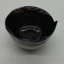 Zcaukya Halloween Party Supplies - Set of 3 Plastic Trick or Treat Candy Bowls, Cat Shaped Serving Bowls in Orange, Purple, Black for Parties