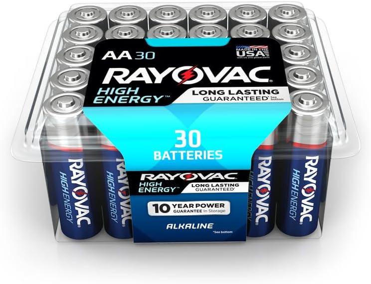 Rayovac Propack AA Battery, 30 Pcs