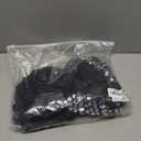 Adjustable Straps Rhinestone Bodycon Dress for Women Special Occasions (Medium, Black)