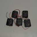 12V DC Black Mini Piezo Alarm Siren 110dB Insurance Safes Anti-Theft Alarm High-Decibel Buzzer for CarPack of 5